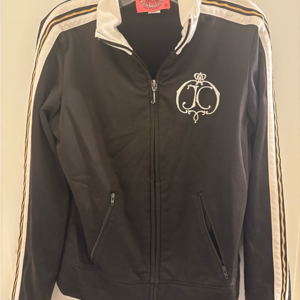 Y2K Petite Juicy Couture Brown Track Jacket
